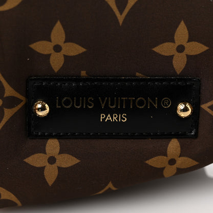 Louis Vuitton Nylon Monogram Pool Pillow Comfort Mule 38 Cacao Brown 7 of 9