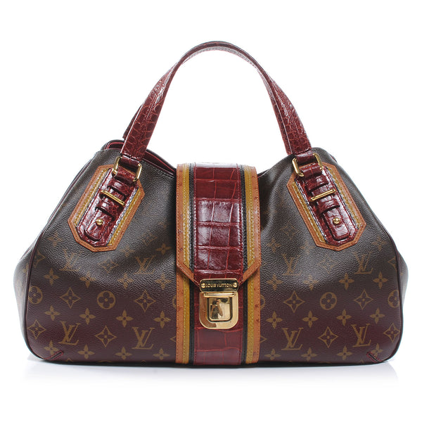 Louis Vuitton Monogram Mirage Griet Exotic Bordeaux 49723