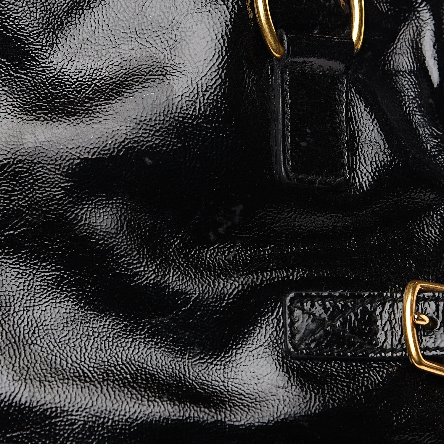 Saint Laurent Patent Medium Downtown Black 13 of 13