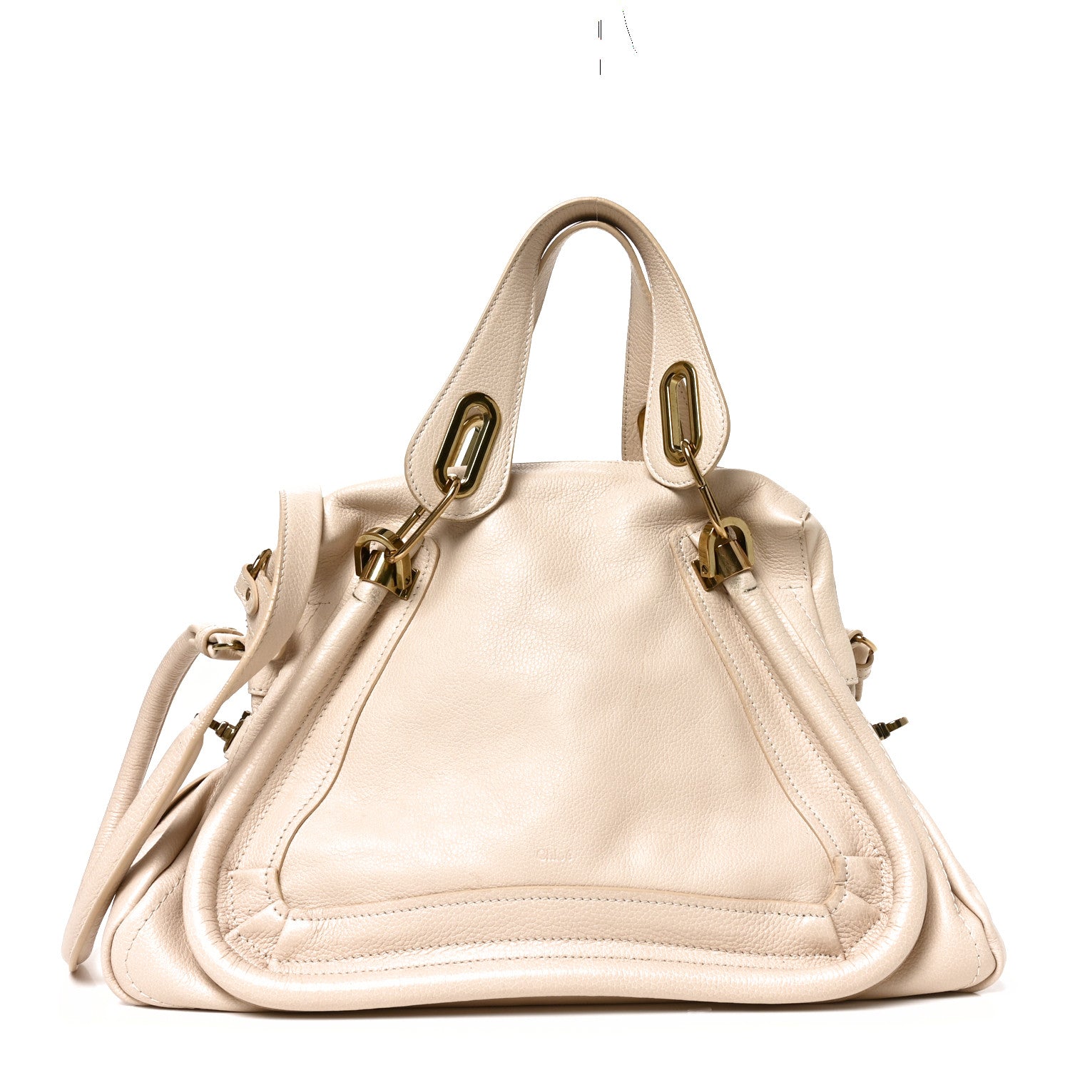 Chloe Calfskin Medium Paraty Husky White 1 of 11