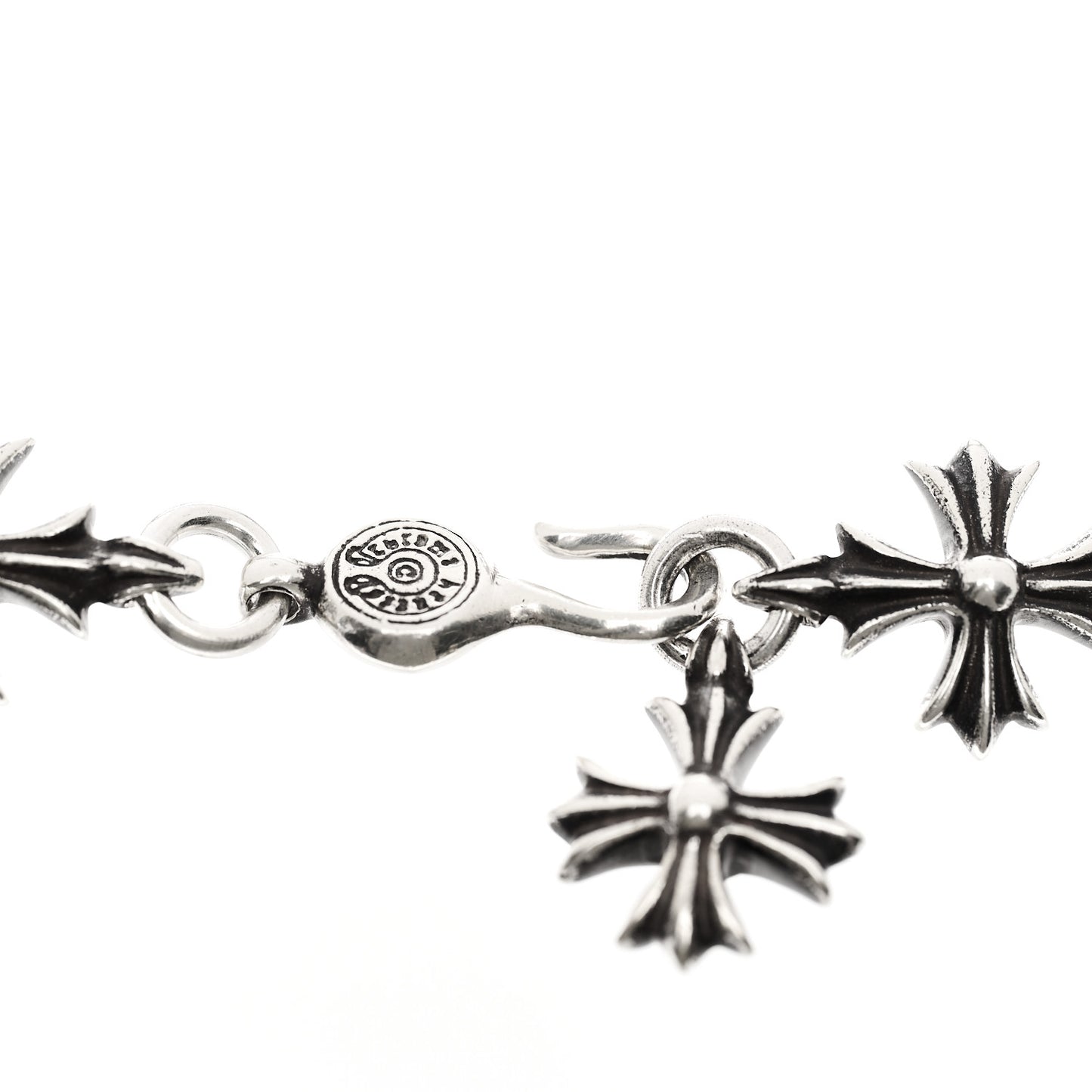 Sterling Silver Cross Bracelet