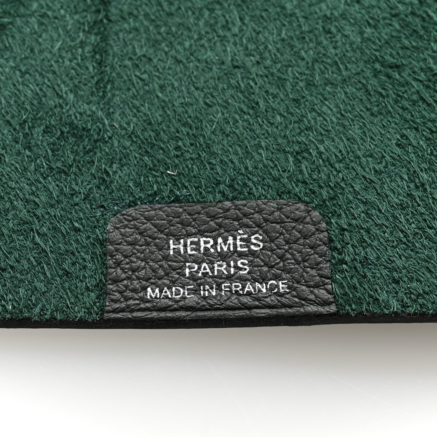 Hermes Togo Ulysse PM Notebook Cover Vert Cypress 6 of 9