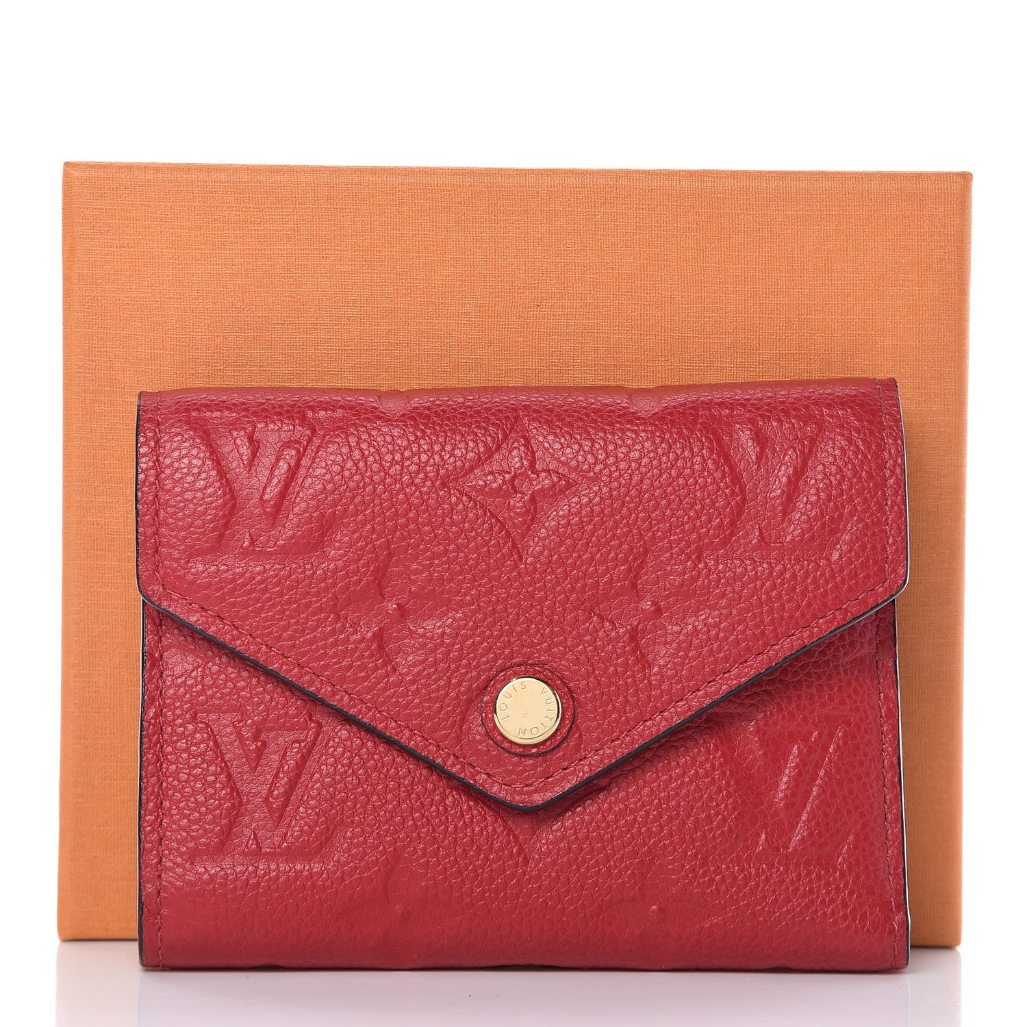 Louis Vuitton Empreinte Victorine Wallet Scarlet 7 of 7