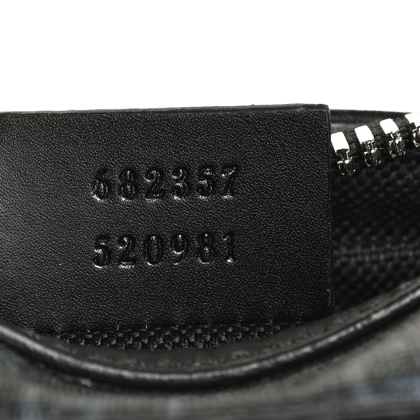 GG Supreme Monogram Appia Calfskin Web Small Camera Messenger Bag Black Grey