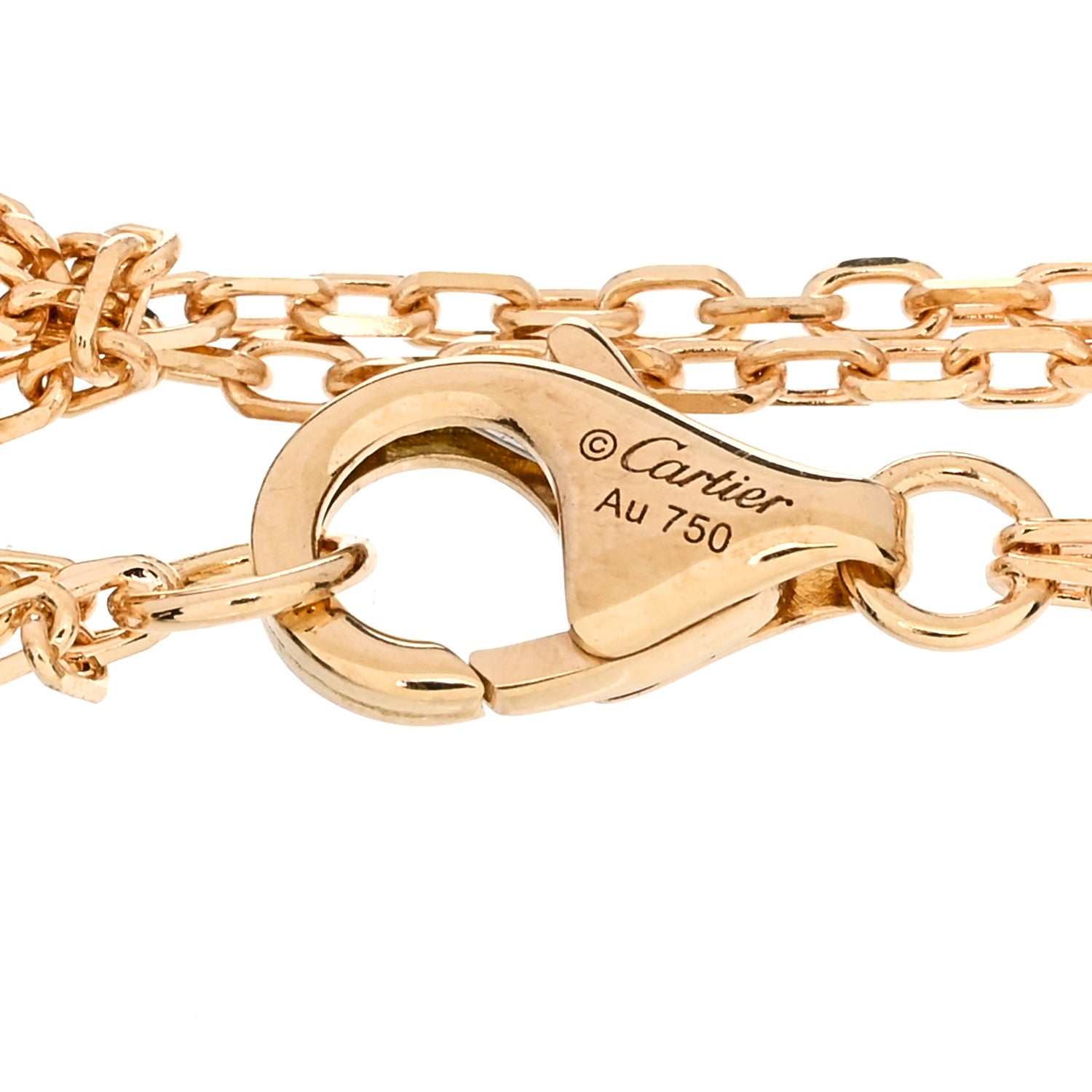 Cartier 18K Yellow Gold Diamond Love Bracelet 3 of 4