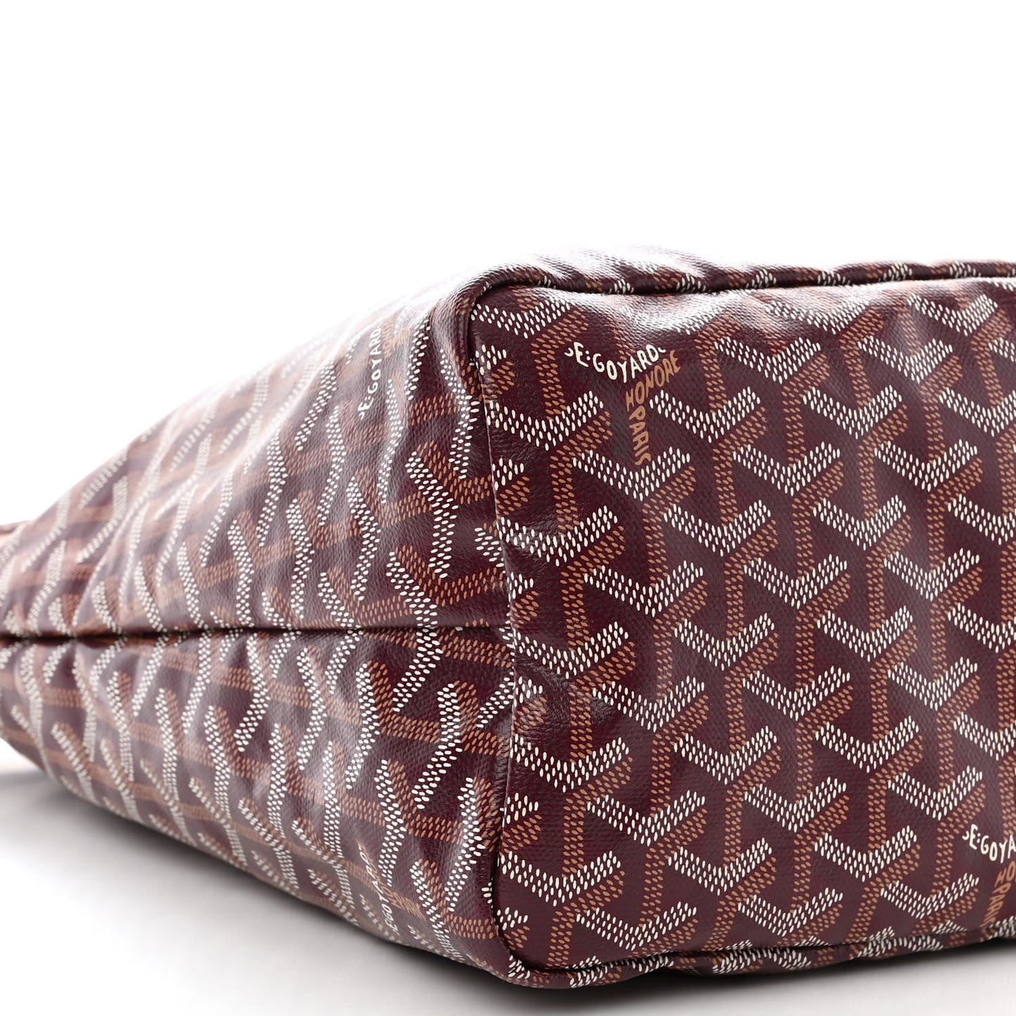 Goyardine Boheme Hobo Burgundy