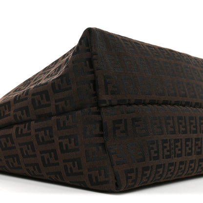 Fendi Zucchino Shopping Tote Tobacco 8 of 9