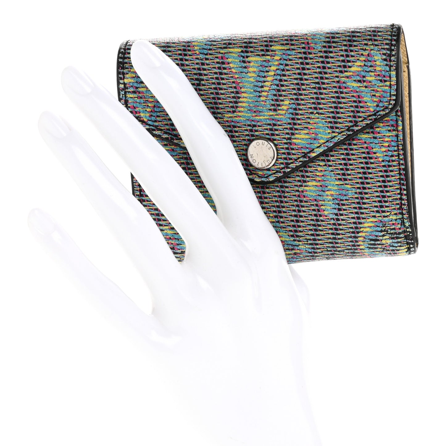 Monogram LV Pop Zoe Wallet Blue