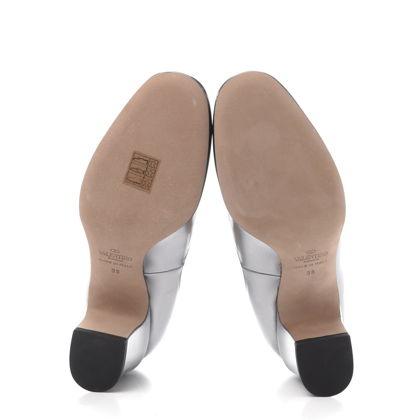 Patent Tan-Go Mary Jane 60mm Pumps 38 Silver