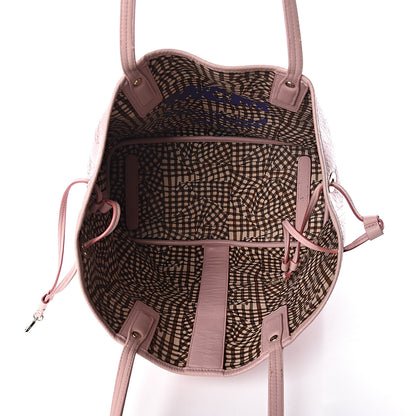 MCM Visetos Medium Liz Reversible Shopper Tote Soft Pink 9 of 17