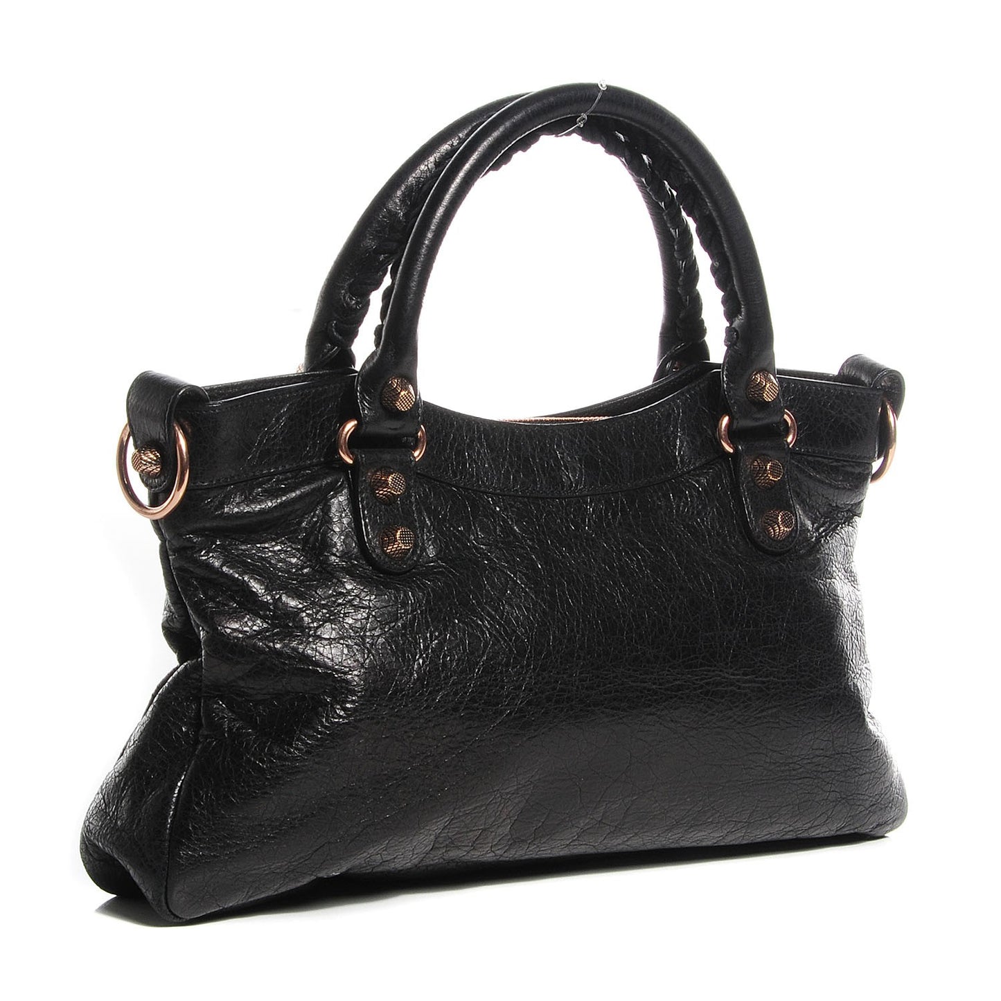 Agneau Giant 12 Rose Gold Hardware First Black