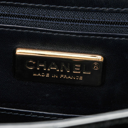 Chanel Alligator Jumbo Single Flap Navy Blue 6 of 7