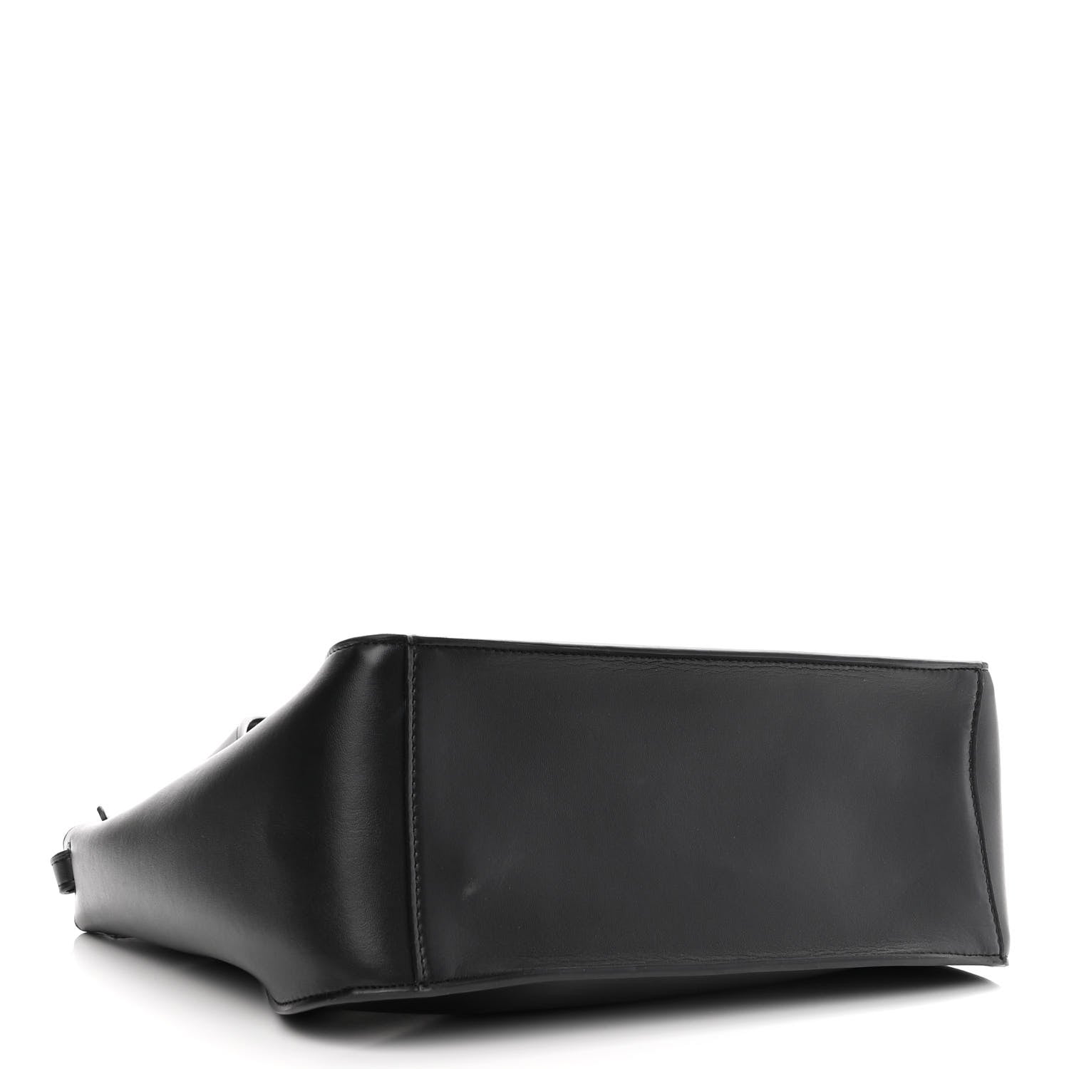 Stella McCartney Eco Alter Nappa East West Perforated Tote Black 5 of 10