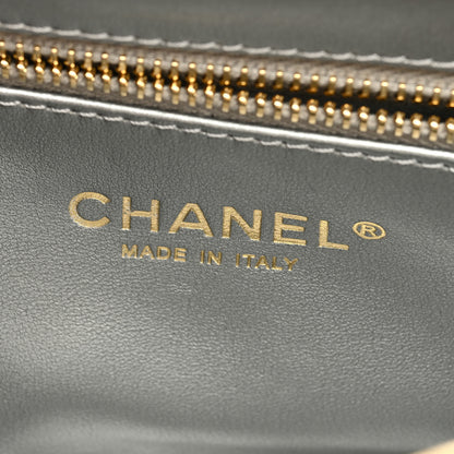 Chanel Metallic Lambskin Quilted Timeless CC Flap Gold 6 of 9
