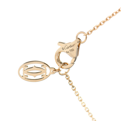 Cartier 18K Yellow Gold Diamond XS D'Amour Pendant Necklace 4 of 6