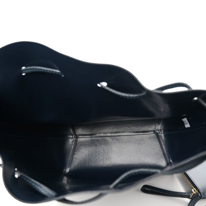 Mansur Gavriel Calfskin Mini Bucket Bag Blu 6 of 11