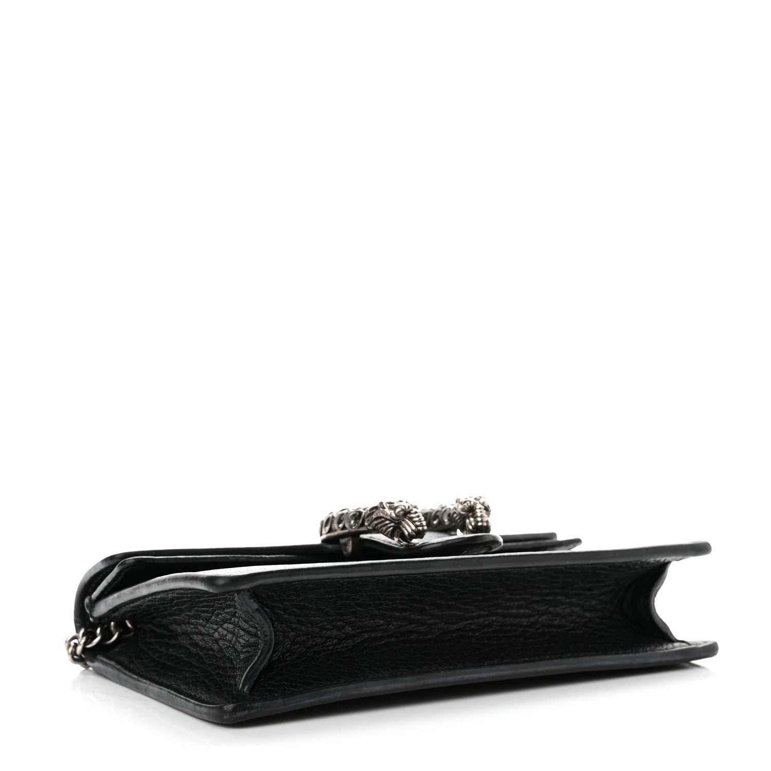 Gucci Calfskin Super Mini Dionysus Shoulder Bag Black 4 of 10