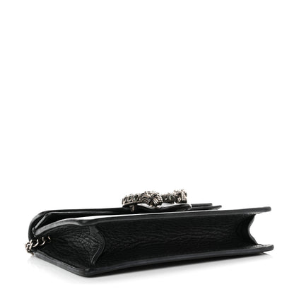 Gucci Calfskin Super Mini Dionysus Shoulder Bag Black 4 of 10