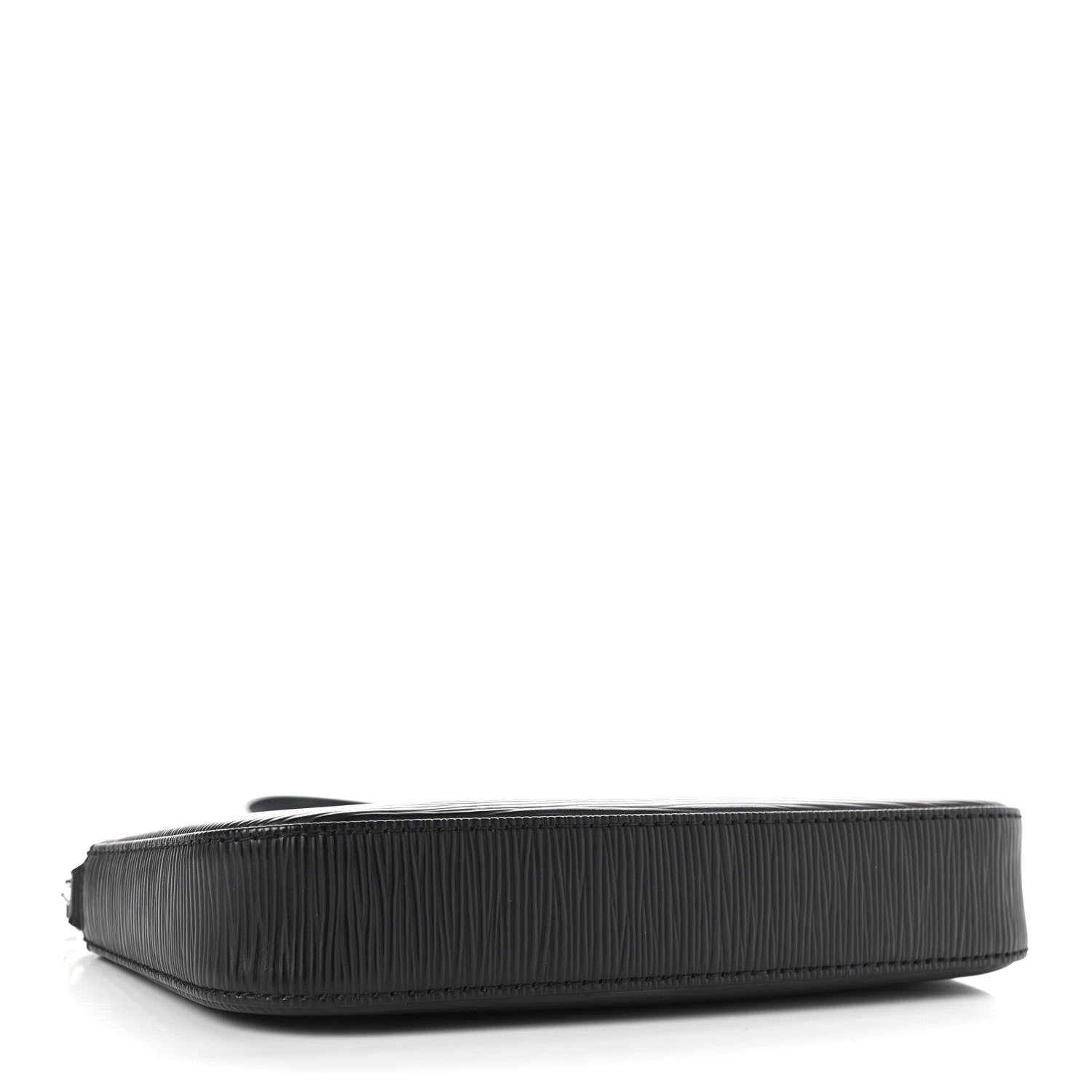 Louis Vuitton Epi Pochette Accessories NM Black 4 of 9