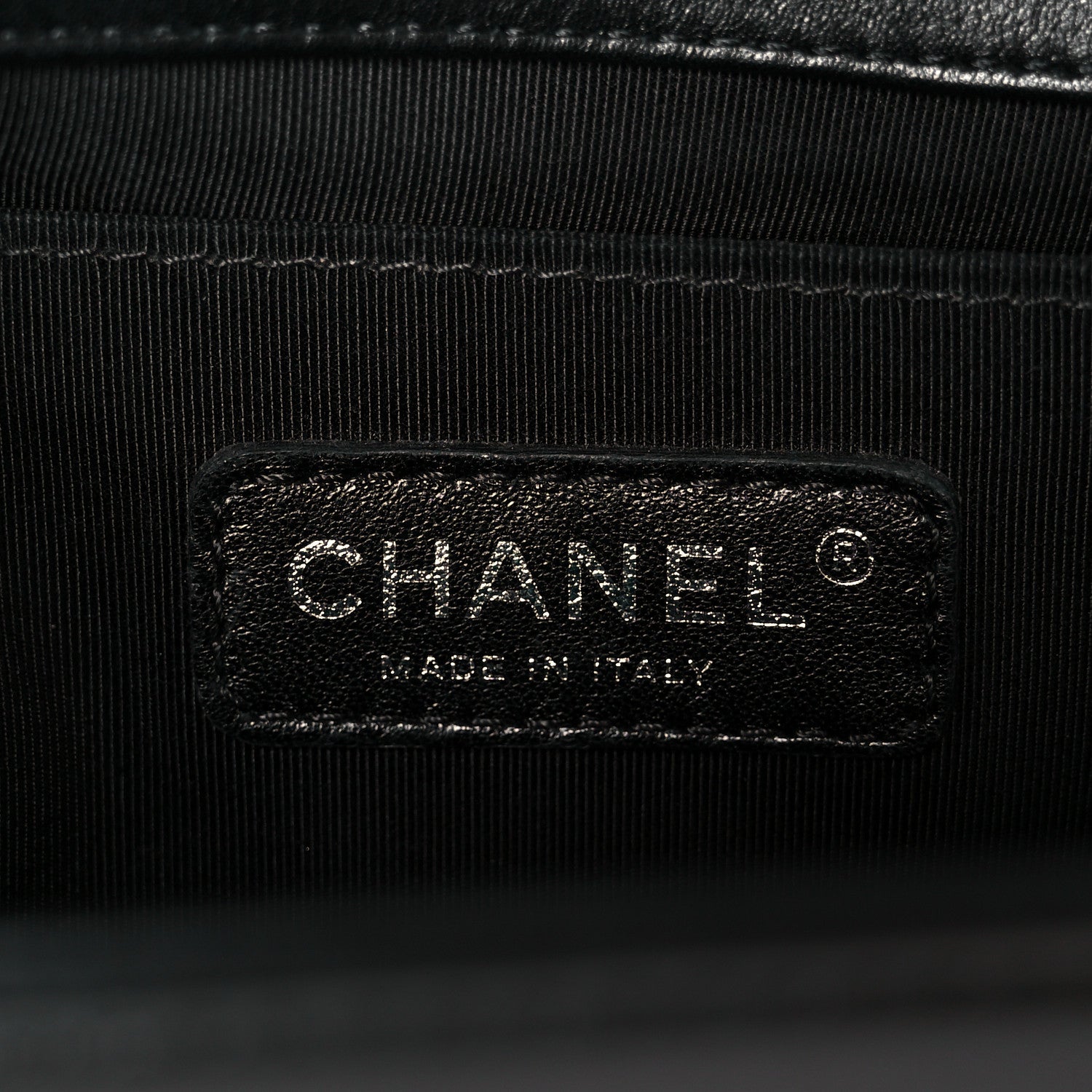 Chanel Calfskin Quilted Medium Boy Flap Black 6 of 11