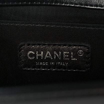 Chanel Calfskin Quilted Medium Boy Flap Black 6 of 11