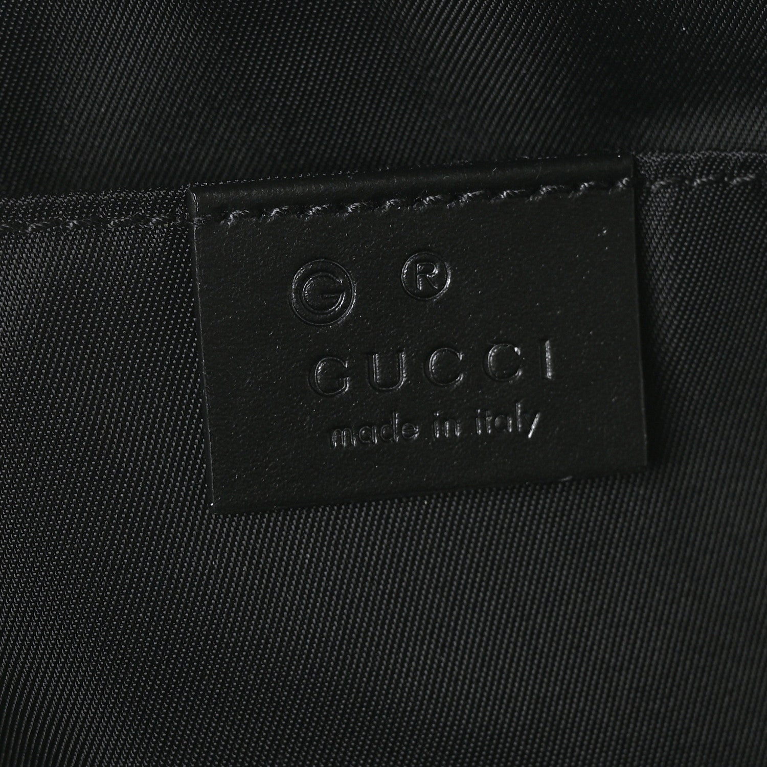 Gucci Canvas Web Slim Belt Bag Black 7 of 10