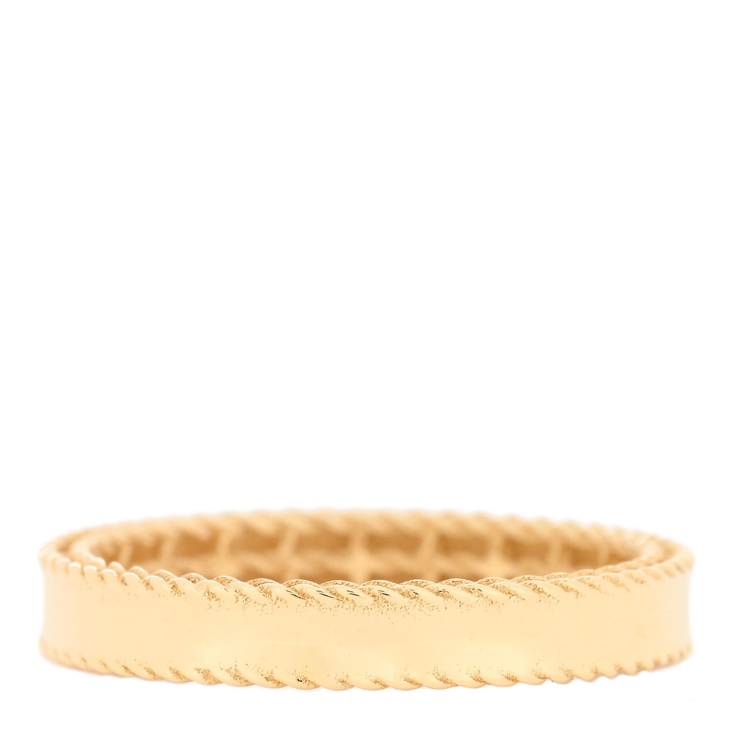 18K Yellow Gold Symphony Princess Ring 54 6.75