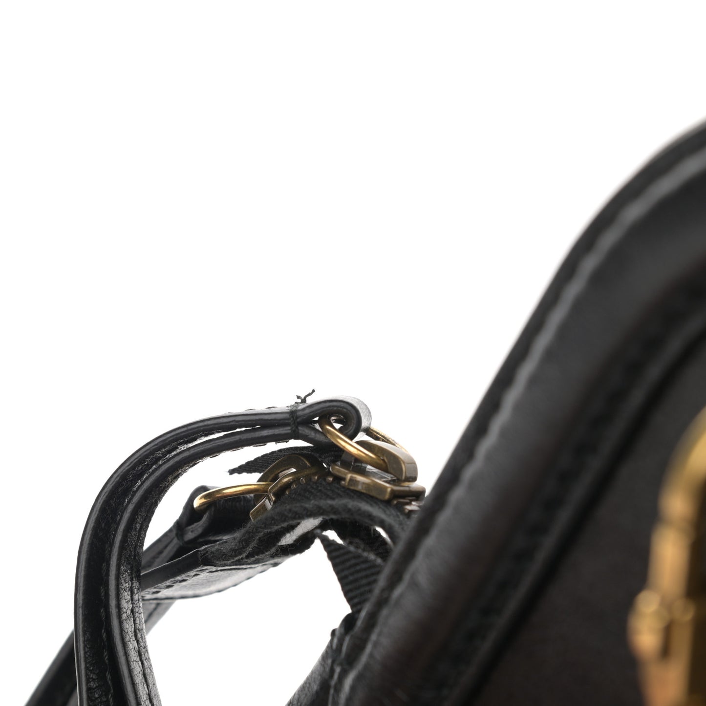 Calfskin Medium Re(Belle) Top Handle Bag Black