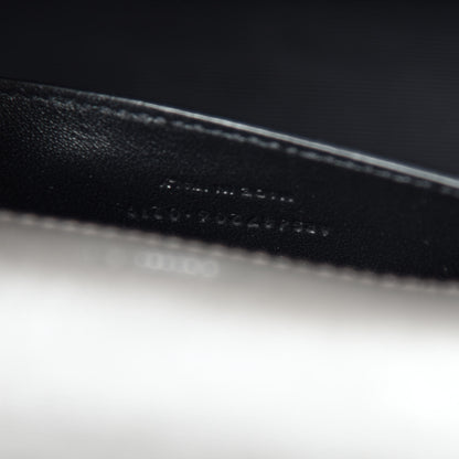 Saint Laurent Grain De Poudre Textured Mixed Matelasse Medium Triquilt Monogram Satchel Earth 11 of 12