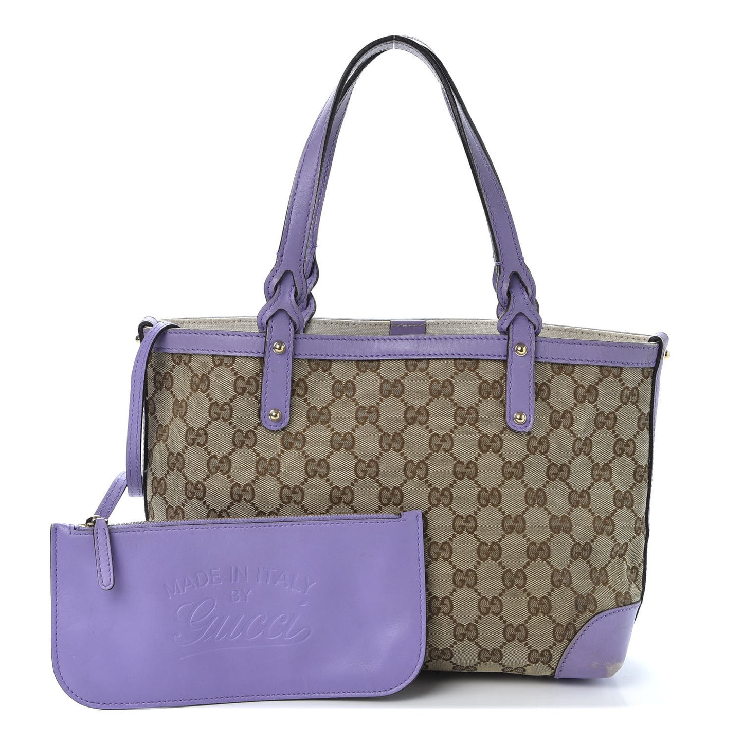 Monogram Small Craft Tote Lilac