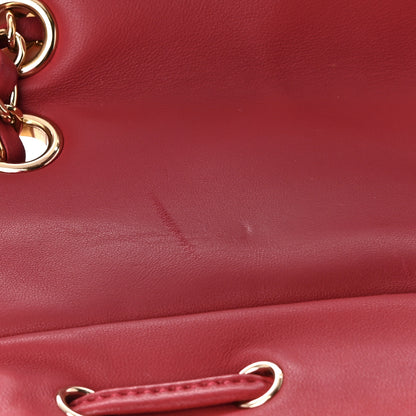 Chanel Lambskin Quilted Large Urban Spirit Backpack Red 11 of 11