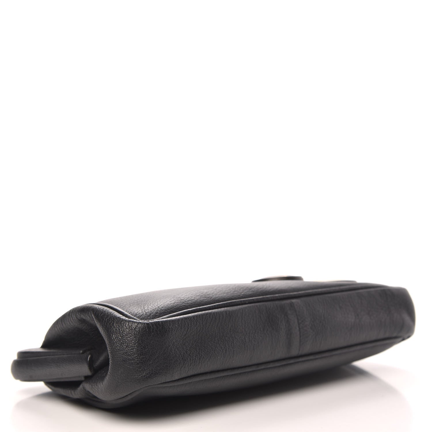 Bottega Veneta Lambskin Clutch Black 4 of 10