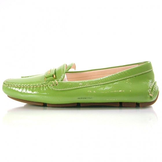 Vernice Loafers 38.5 Green