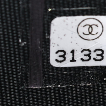 Chanel Lambskin Quilted Top Handle Mini Vanity Case With Chain Black 7 of 10