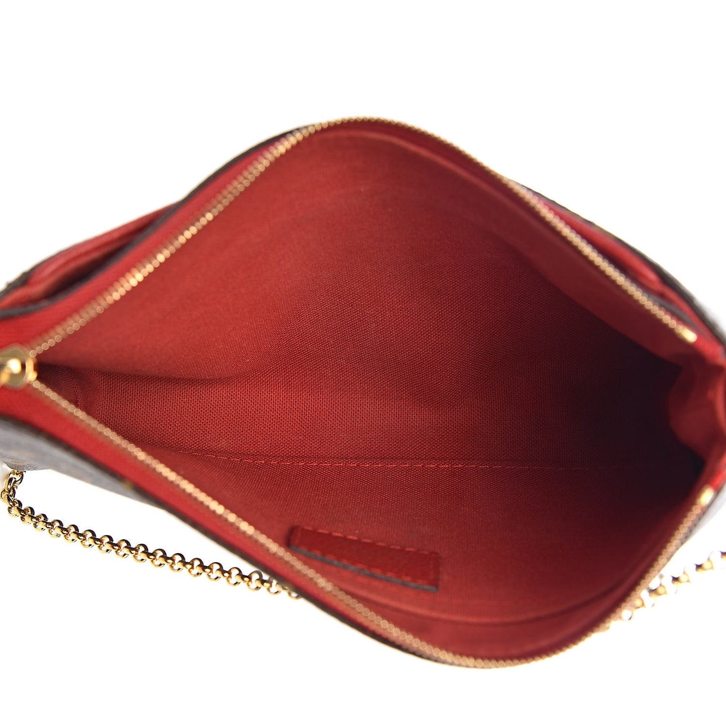 Monogram Pallas Clutch Cherry