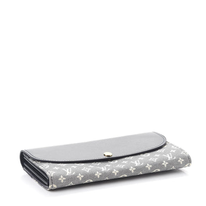 Louis Vuitton Mini Lin Wallet Navy 4 of 7