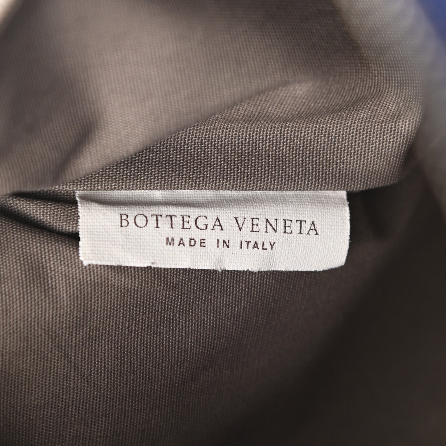 Bottega Veneta Nappa Intrecciato Large Flat Zip Biletto Pouch Blue 7 of 10