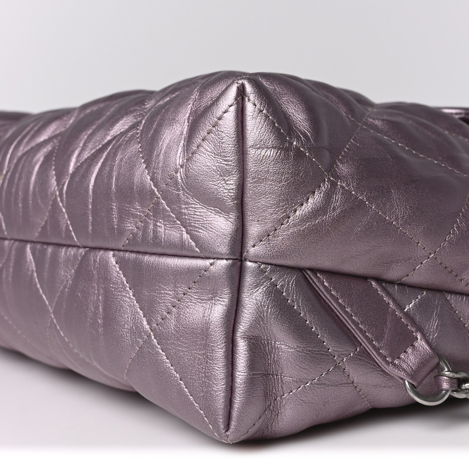 Chanel Iridescent Calfskin Quilted Ground Control Backpack Pink 10 of 10