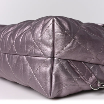 Chanel Iridescent Calfskin Quilted Ground Control Backpack Pink 10 of 10