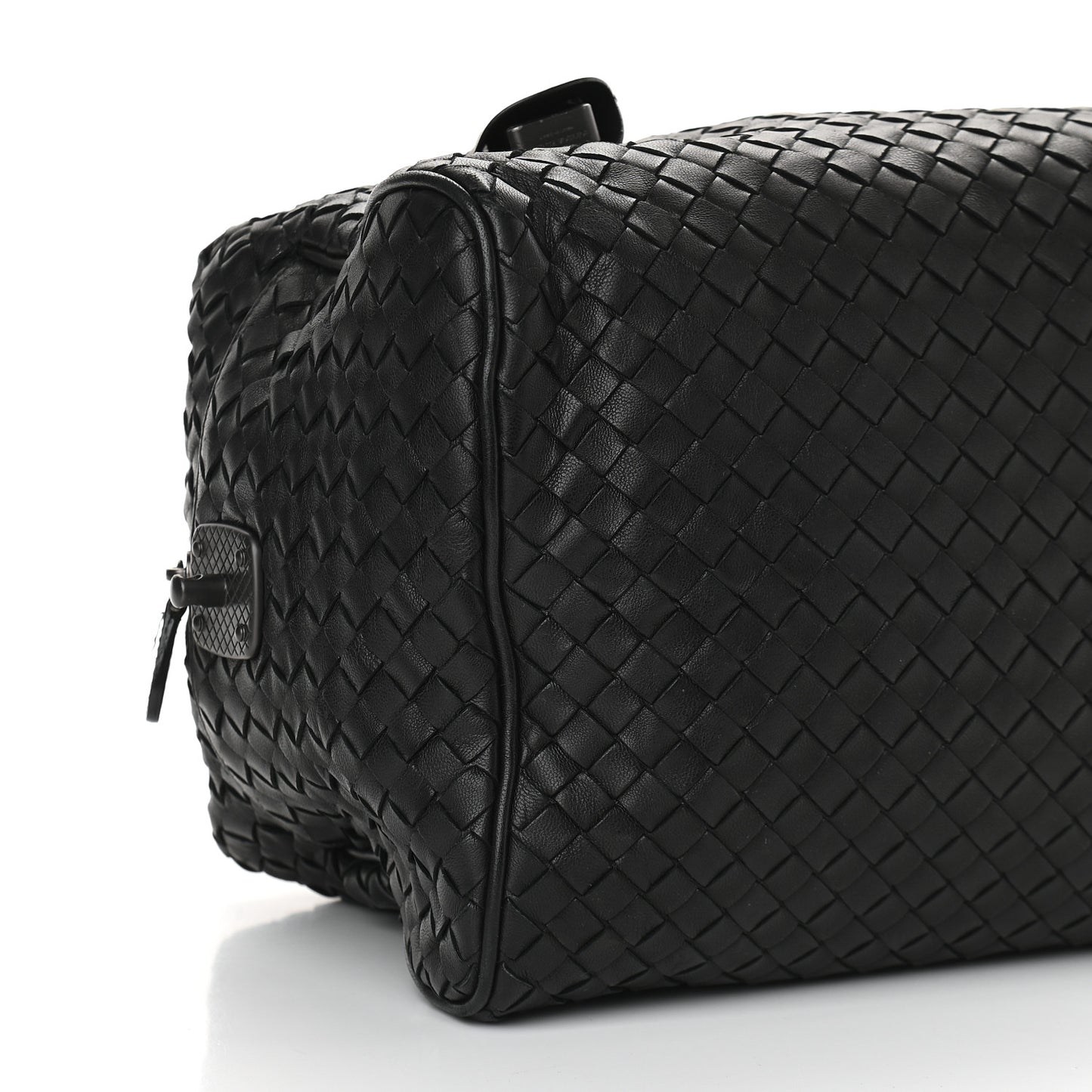 Nappa Intrecciato Boston Black