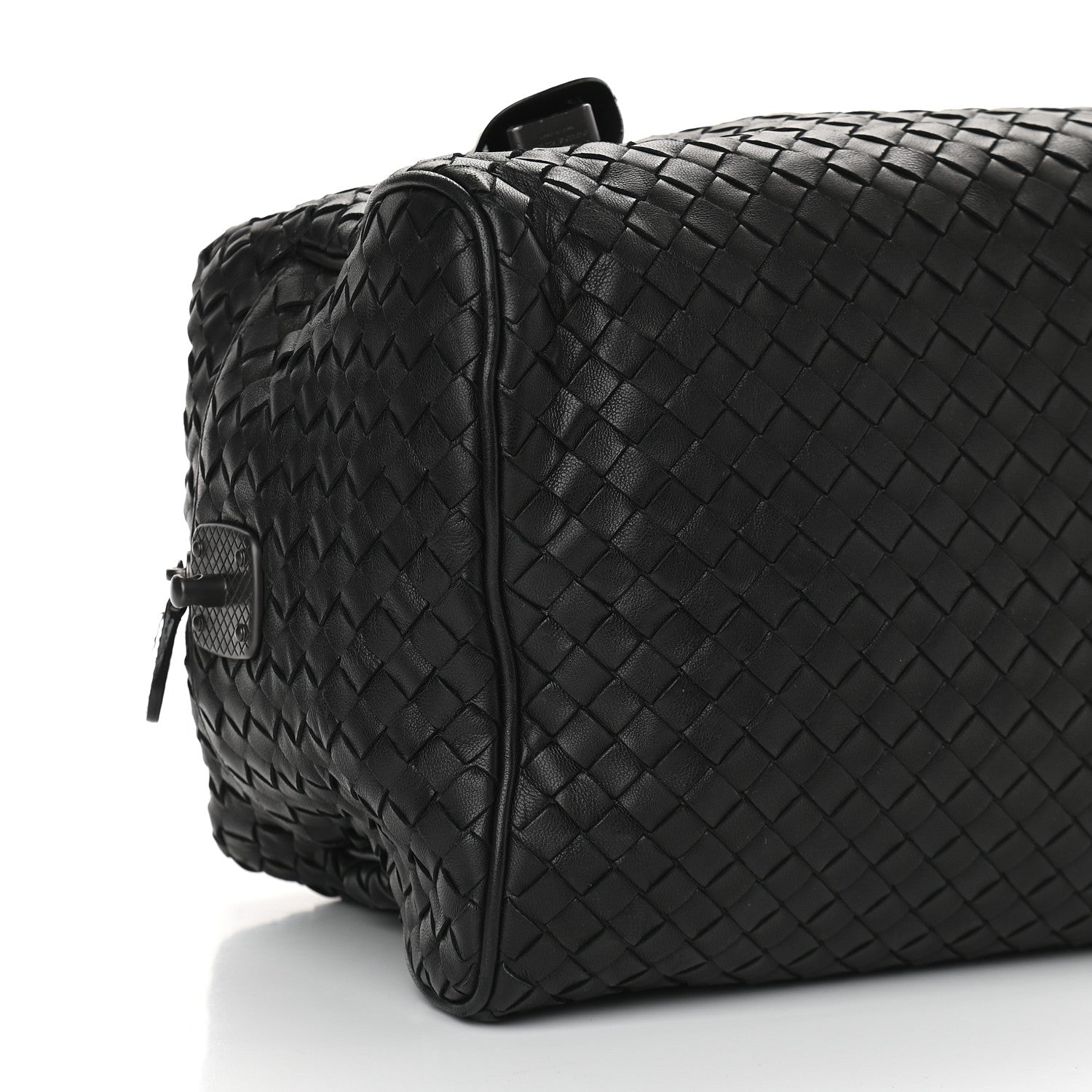Bottega Veneta Nappa Intrecciato Boston Black 7 of 9