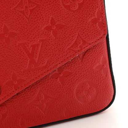 Louis Vuitton Empreinte Pochette Felicie Chain Wallet Scarlet 11 of 11