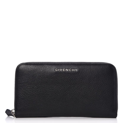 Givenchy Sugar Goatskin Pandora Zip Around Wallet Black 1 of 7