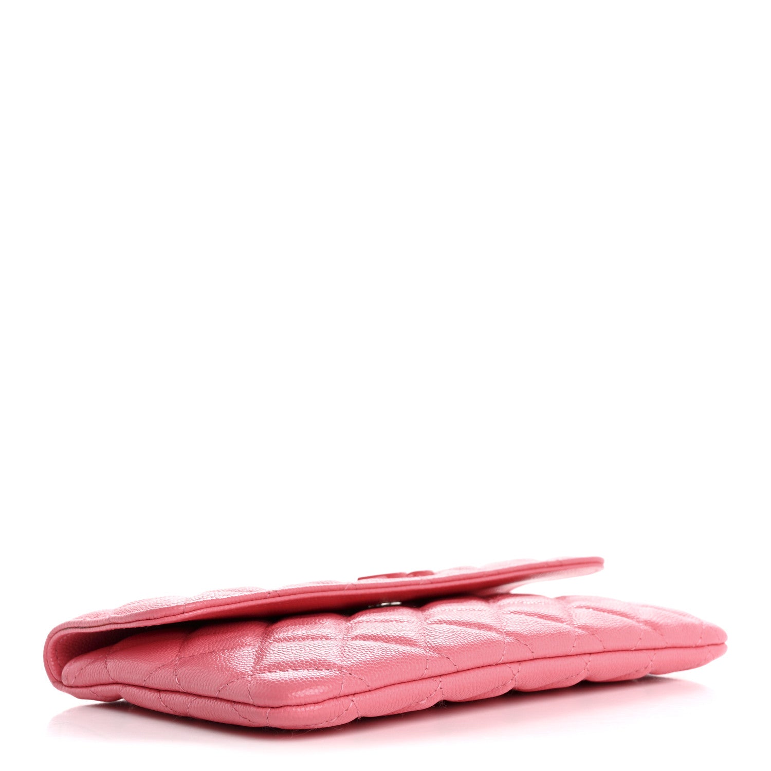 Chanel Caviar Quilted My Everything Flap Pouch Coral 4 of 9