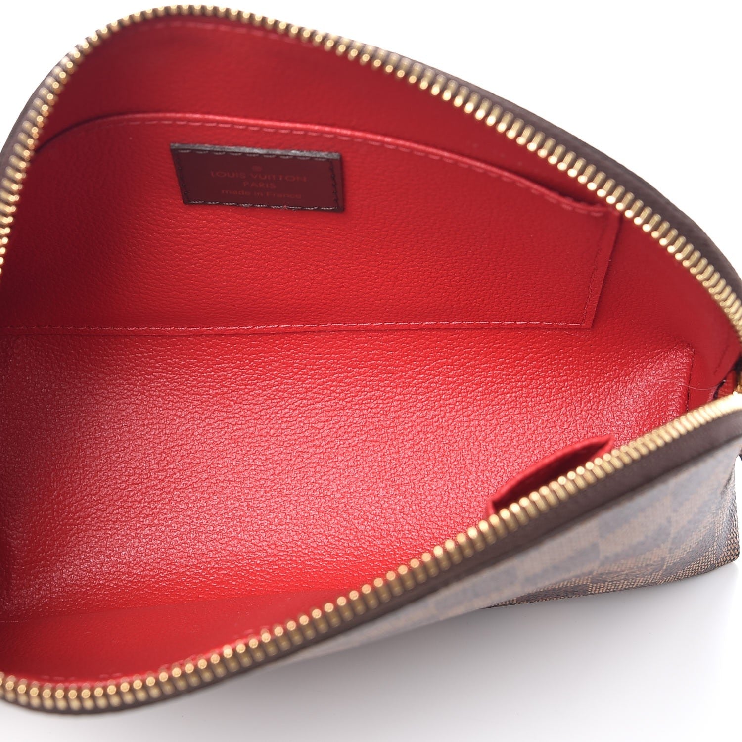Louis Vuitton Damier Ebene Cosmetic Pouch GM 5 of 6