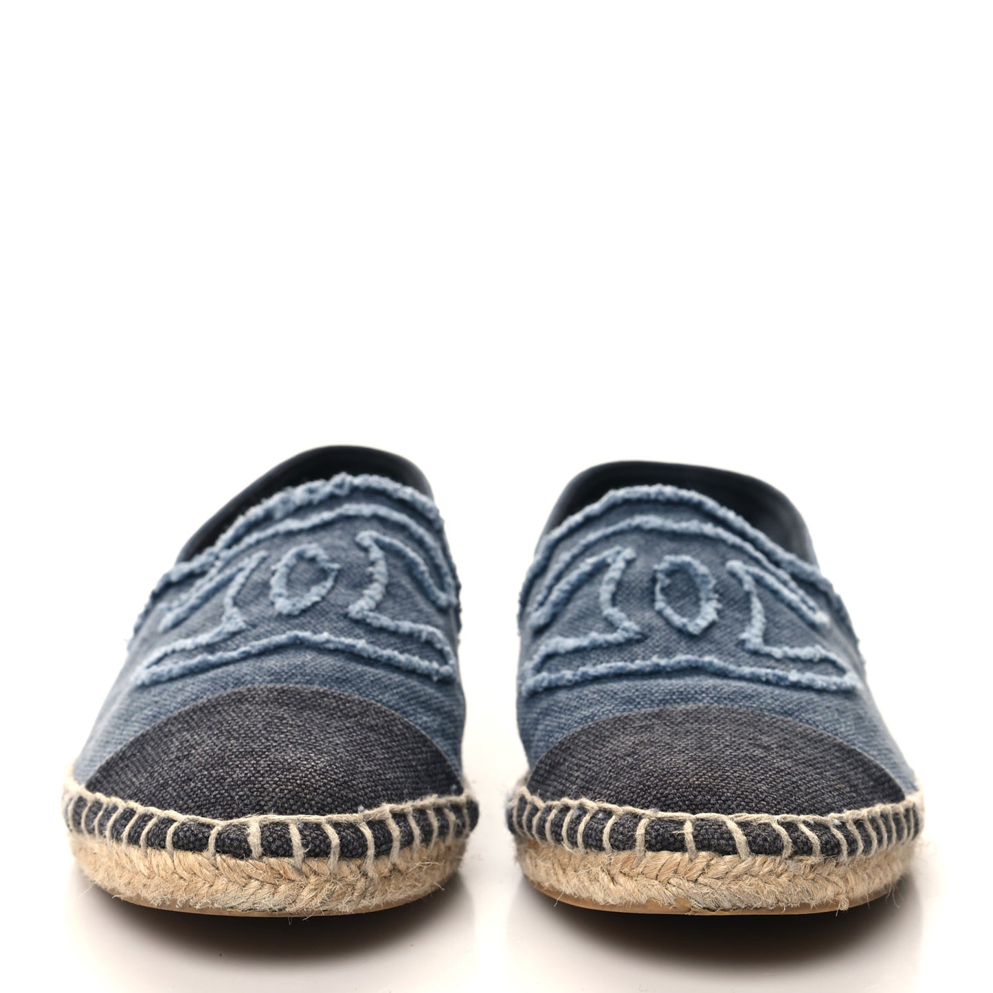 Canvas CC Espadrilles 36 Navy Black