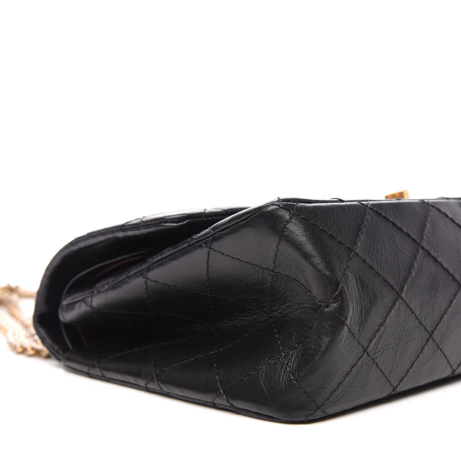 Chanel Aged Calfskin Quilted 2.55 Reissue 226 Flap Black 7 of 11