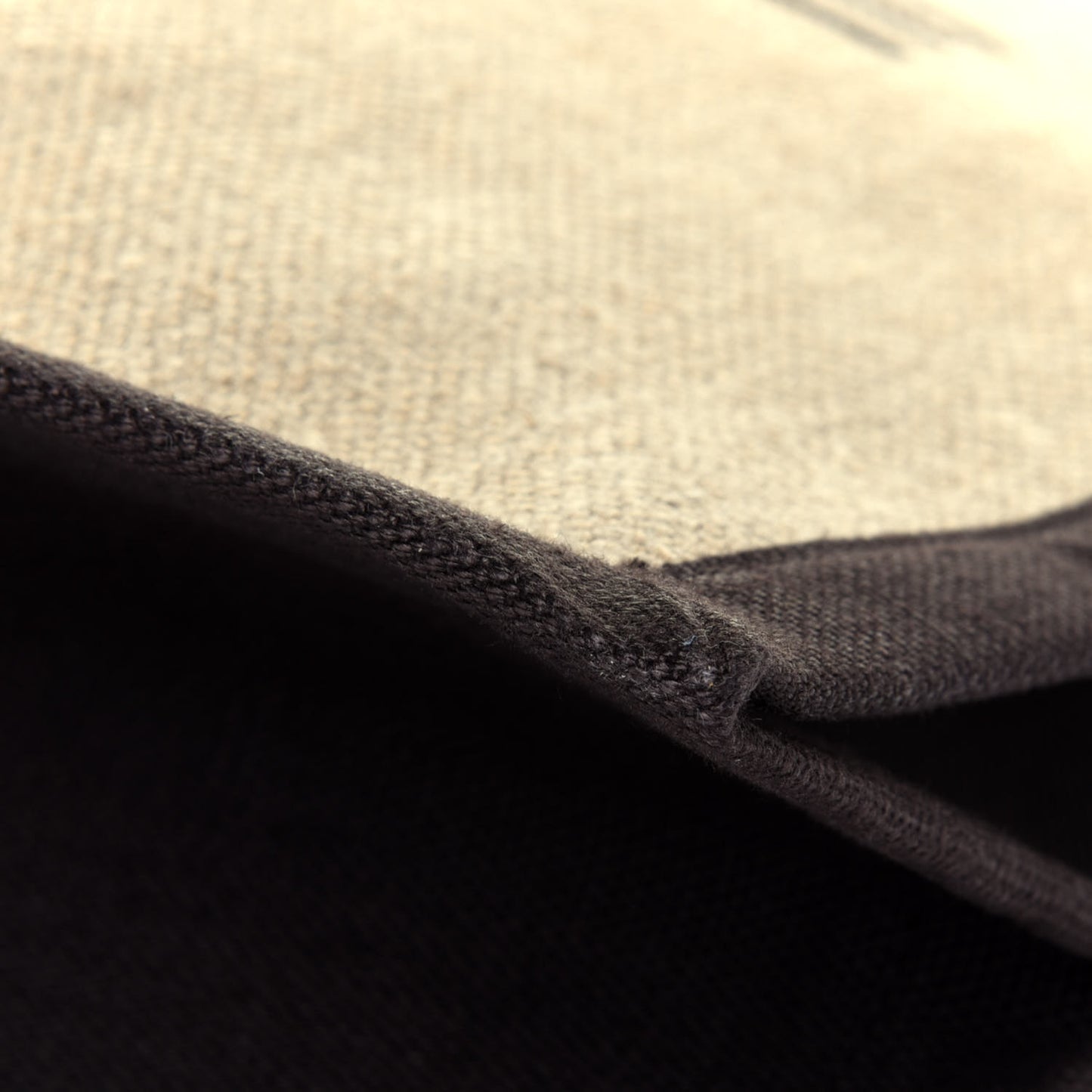 Linen Calfskin Rive Gauche Tote Natural