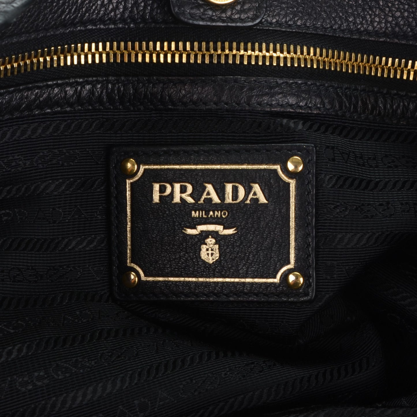 Vitello Daino Tote Nero Black