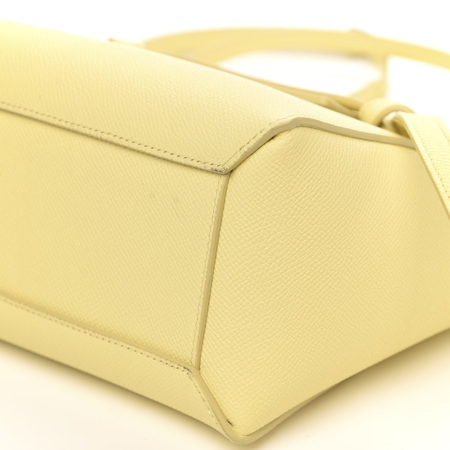 Celine Grained Calfskin Nano Belt Bag Citrus 8 of 11